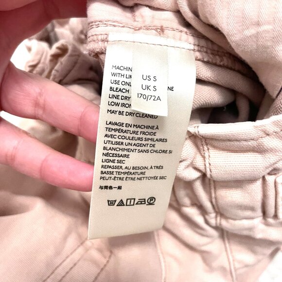 Free People Margate Pleated Trouser Pants Size S Misty Rose - Picture 4 of 7